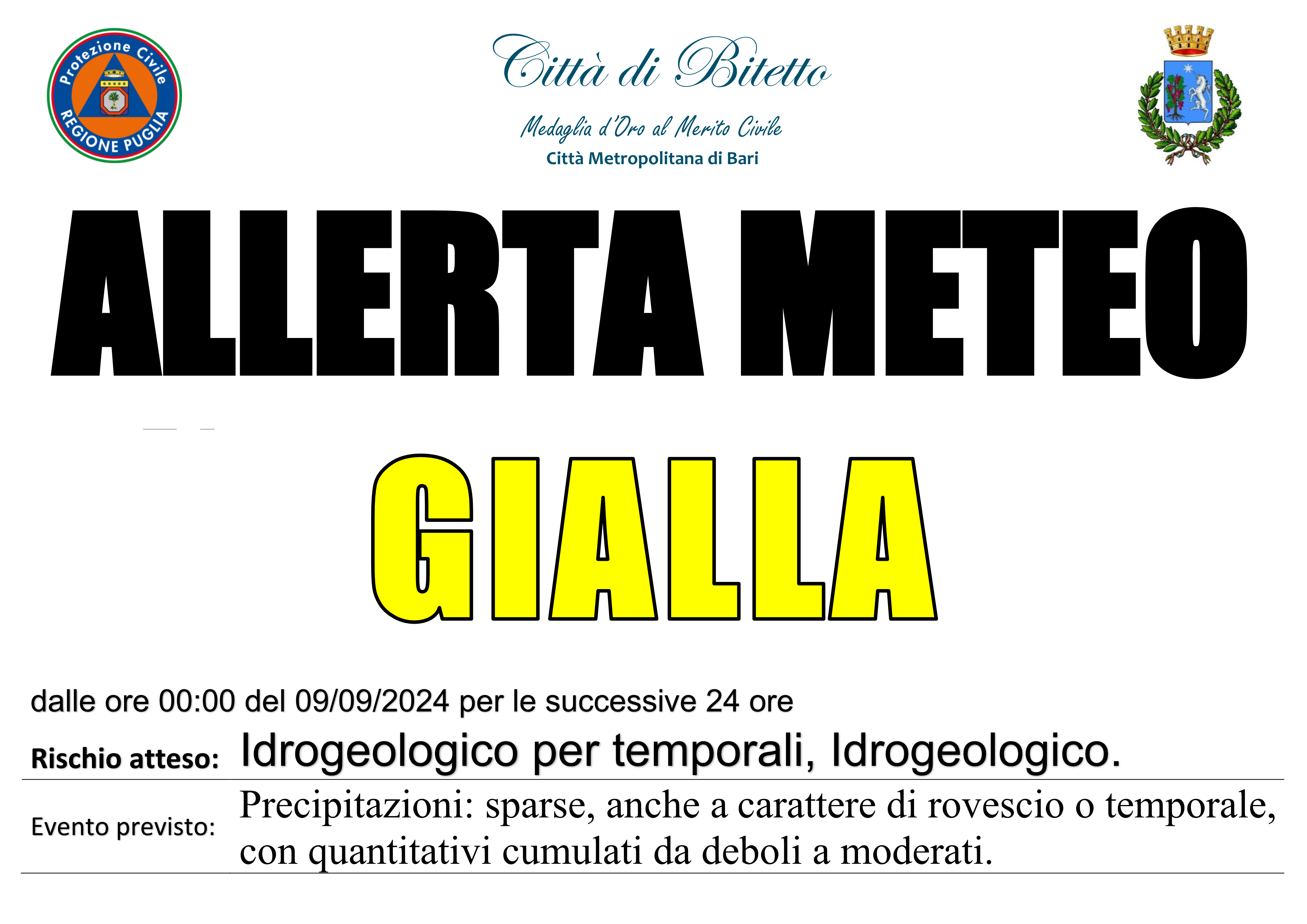 Allerta Meteo