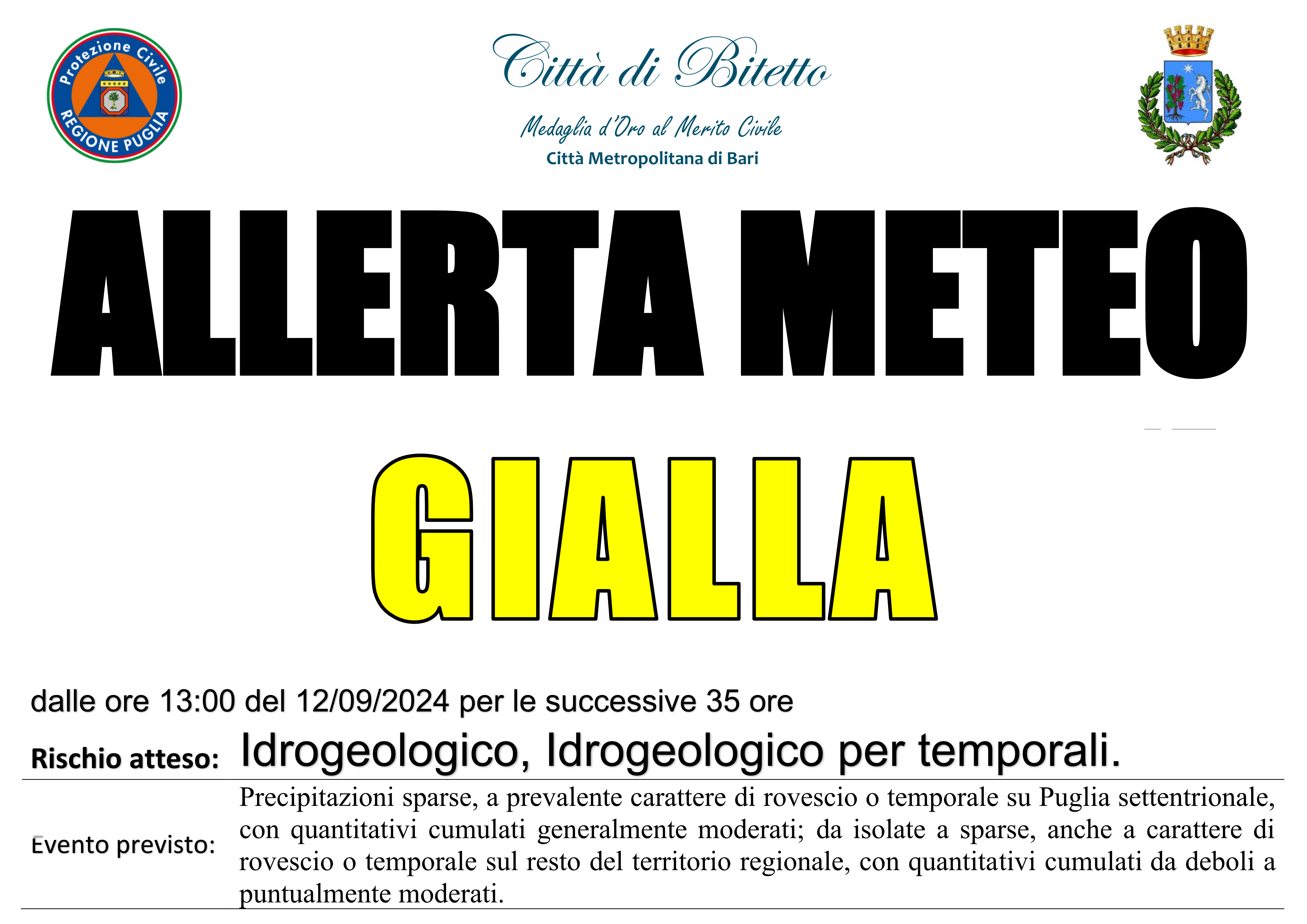 Allerta Meteo