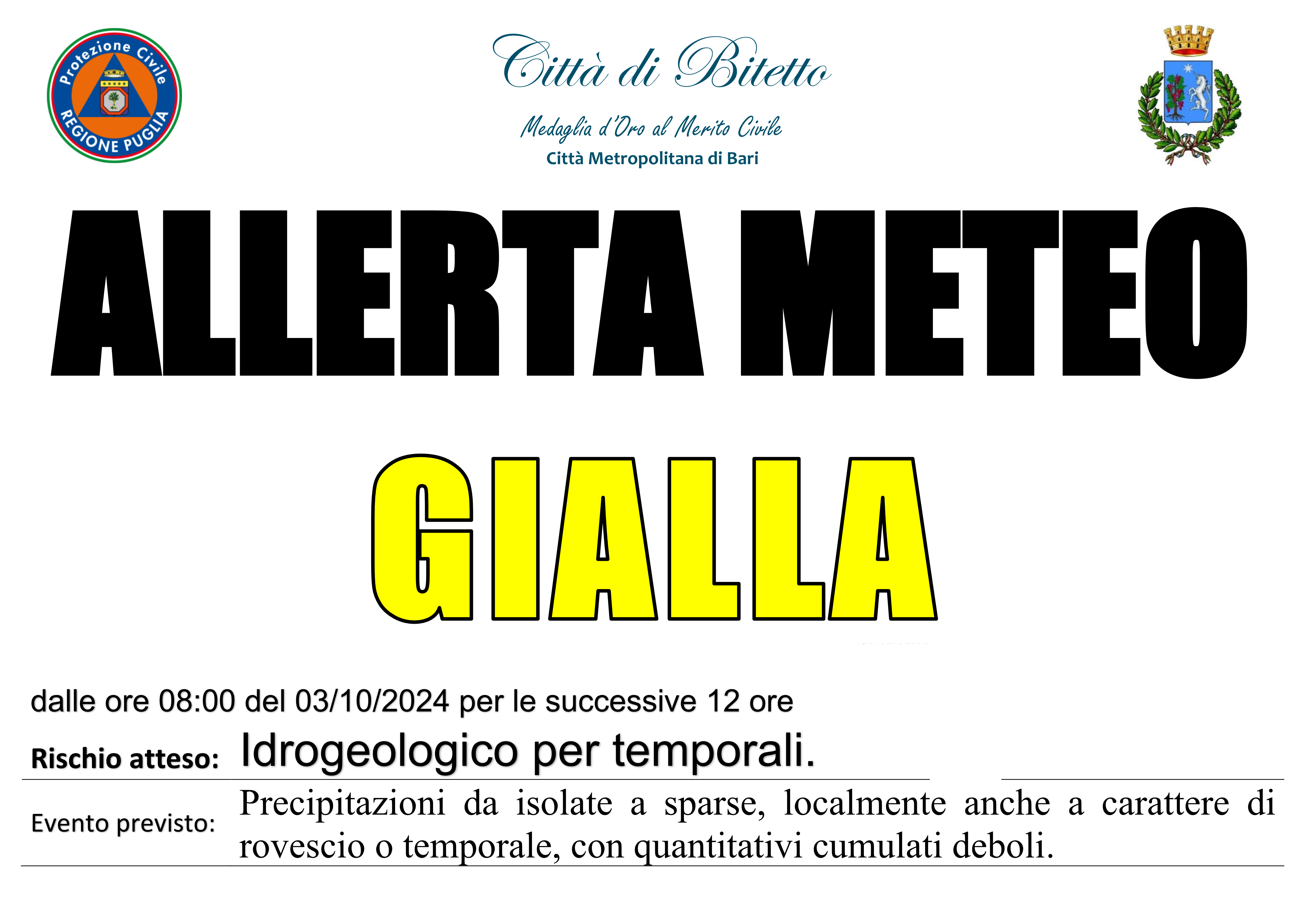 Allerta Meteo