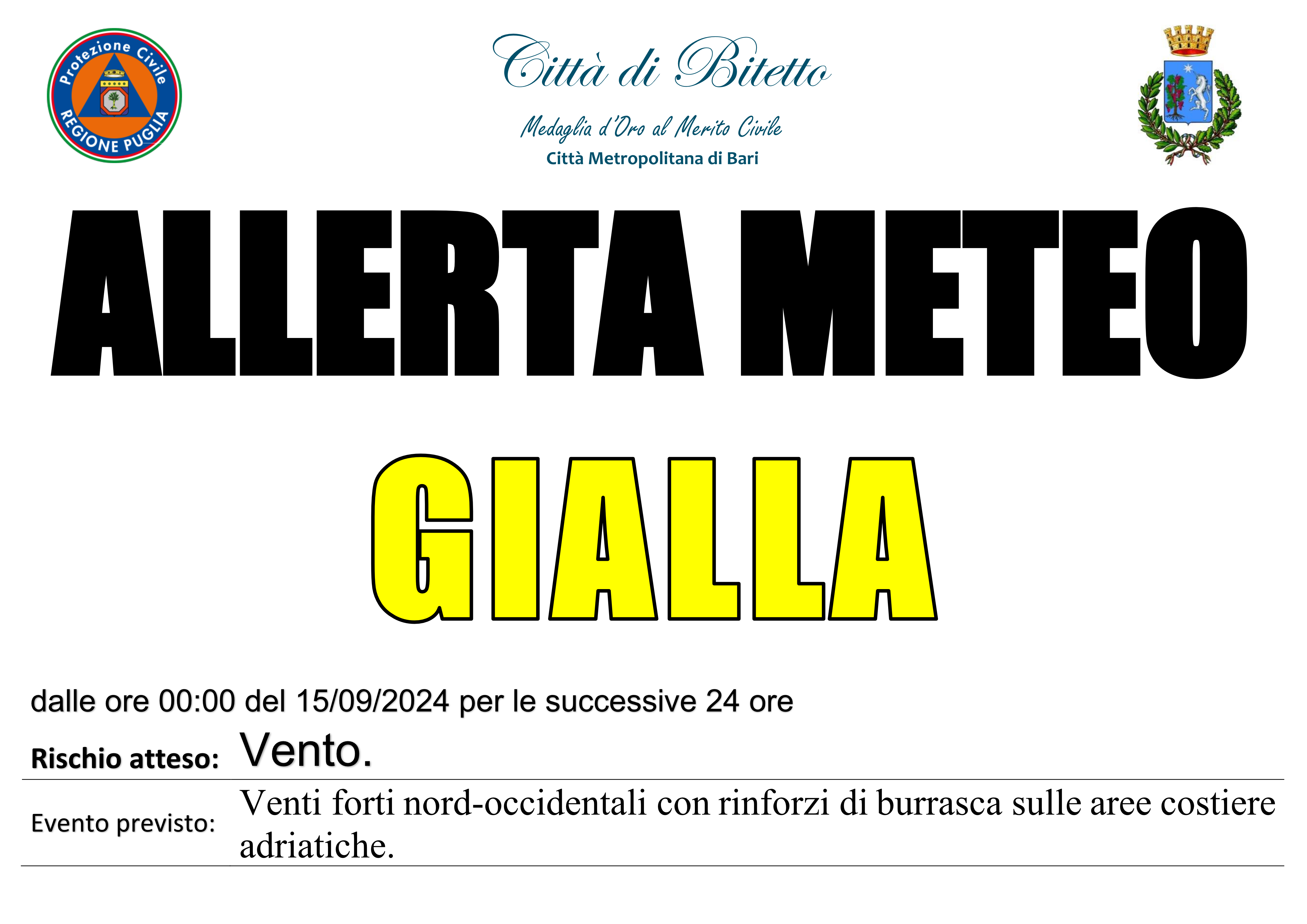 Allerta Meteo